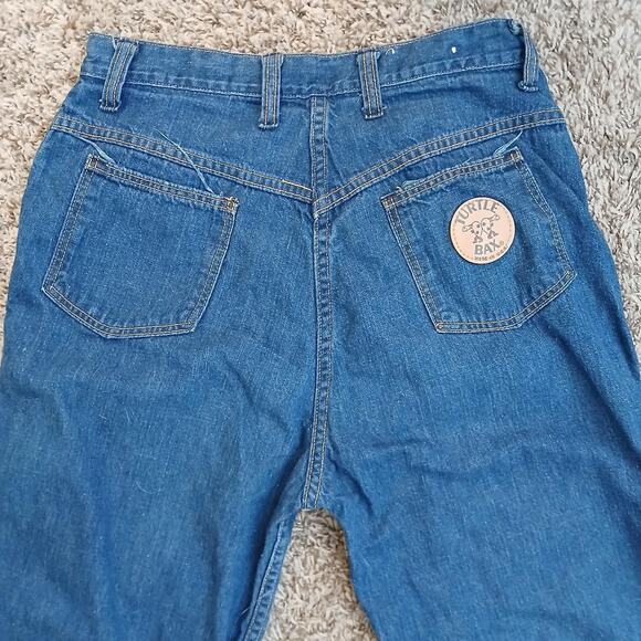 True vintage 1970s boot‎ cut Turtle Bax jeans - Picture 2 of 6